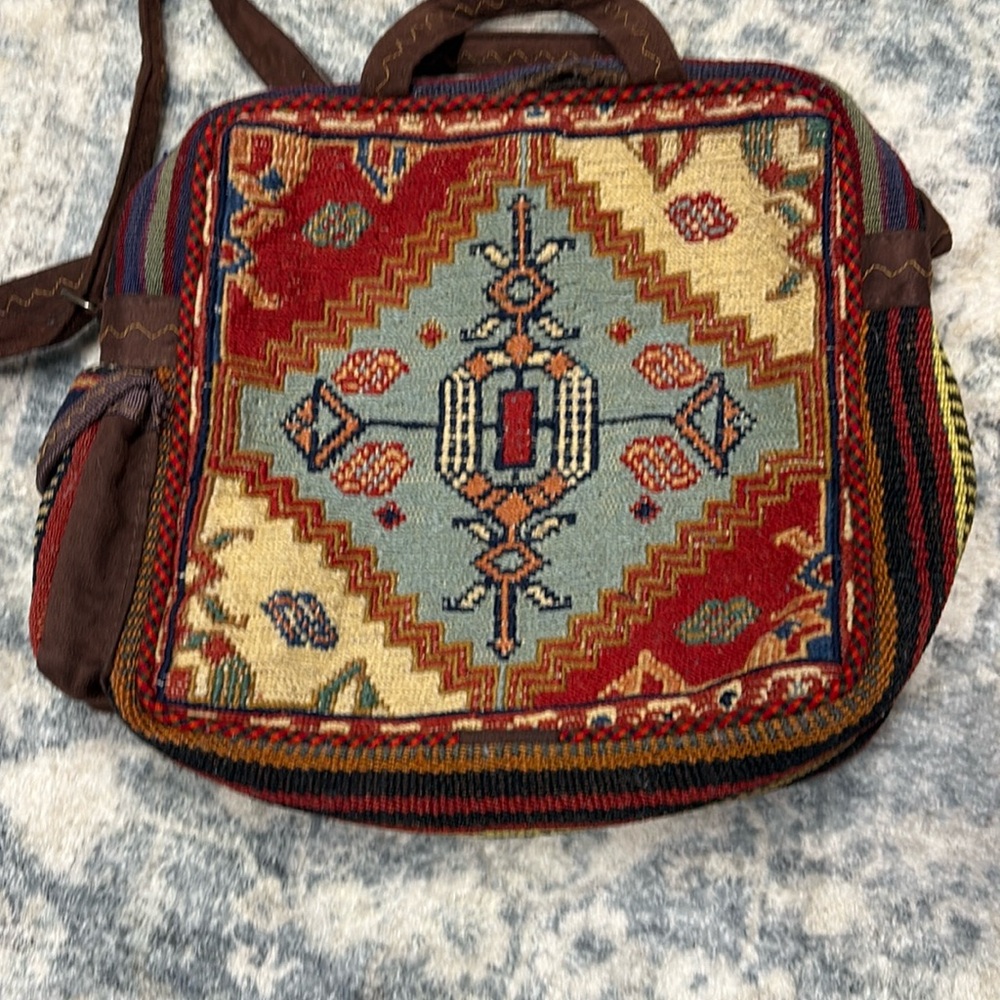 Vintage Kilim/ rug bag